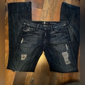 Size 29 fit smaller All 7 Mankind worn 2x